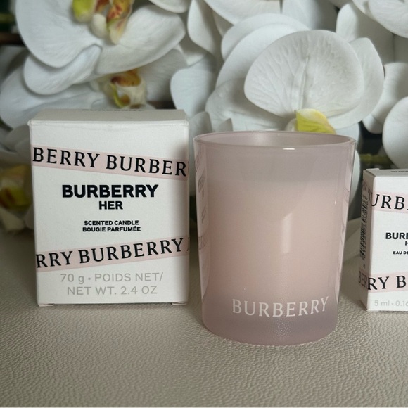 NWT Burberry Her Candle 4pc Bundle - Picture 3 of 11